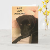 "VERWARMD LAB" KAN NIET GELOVEN DAT JE 70 BENT! KA KAART (Gele Bloem)