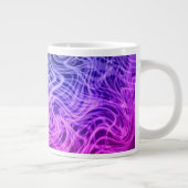 Verwarmd Paars Linear2 - KoffieMok Grote Koffiekop (Rechts)