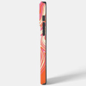 Verwarmd - Roze, Oranje en crème Case-Mate iPhone Case (Achterkant / Links)