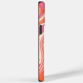 Verwarmd - Roze, Oranje en crème Case-Mate iPhone Case (Achterkant / Rechts)