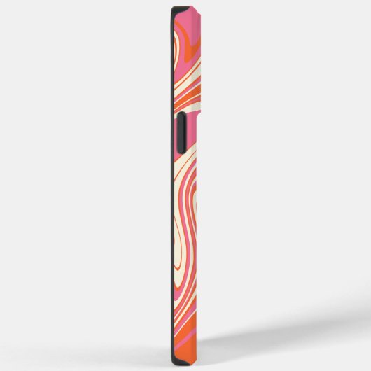 Verwarmd - Roze, Oranje en crème Case-Mate iPhone Case (Achterkant / Rechts)