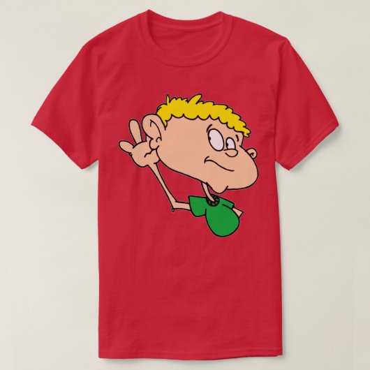Verwarmde doven horen t-shirt (Design voorkant)