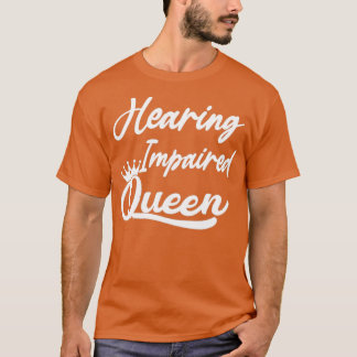 Verwarmde koningin t-shirt
