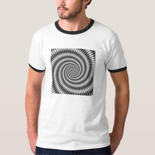 Verwarmde ringer t-shirt (Voorkant)
