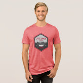 Verwarmde Rivaliteit Cottage Kern Tri-Blend Shirt (Voorkant volledig)