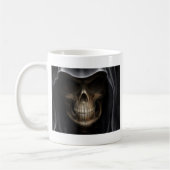 Verwarmde schedel - Grim Reaper Koffiemok (Links)