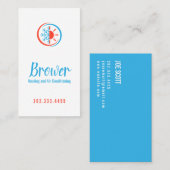 Verwarming en airconditioning, koeling, reparatie visitekaartje (Voorkant / Achterkant)