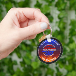 Verwarming en airconditioning van HVAC Sleutelhanger