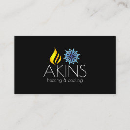 Verwarming en koeling, airconditioning, HVAC Busin Visitekaartje