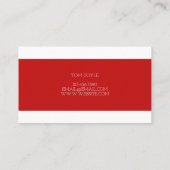 Verwarming en koeling, airconditioning HVAC Visitekaartje (Achterkant)