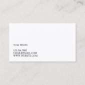 Verwarming en koeling, airconditioning HVAC Visitekaartje (Achterkant)