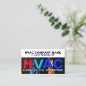Verwarming en Koeling | Airconditioning & Ventilat Visitekaartje (Staand voorkant)