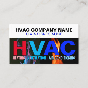 Verwarming en Koeling Airconditioning & Ventilat Visitekaartje