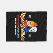 Verwarming En Koeling Broers Kerst Retro Fleece Deken (Voorkant (Horizontaal))