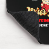 Verwarming En Koeling Broers Kerst Retro  Muismat (Hoek)