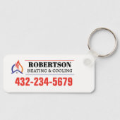 Verwarming en koeling HVAC Sleutelhanger (Voorkant)