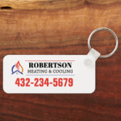 Verwarming en koeling HVAC Sleutelhanger (Voorkant)