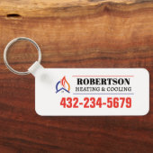 Verwarming en koeling HVAC Sleutelhanger (Achterkant)