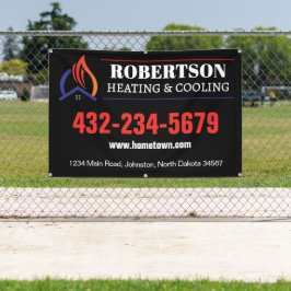 Verwarming en Koeling HVAC Spandoek