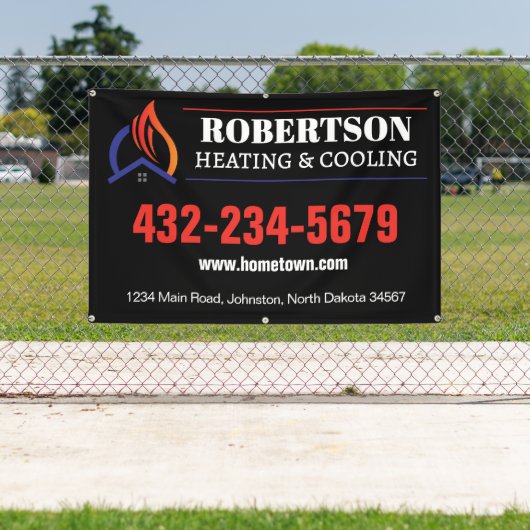 Verwarming en Koeling HVAC Spandoek (Insitu)