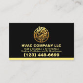 Verwarming & Koeling & Airconditioning | Luxe HVAC Visitekaartje (Voorkant)