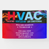 Verwarming & Koeling & Airconditioning | Moderne H Spandoek (Horizontaal)