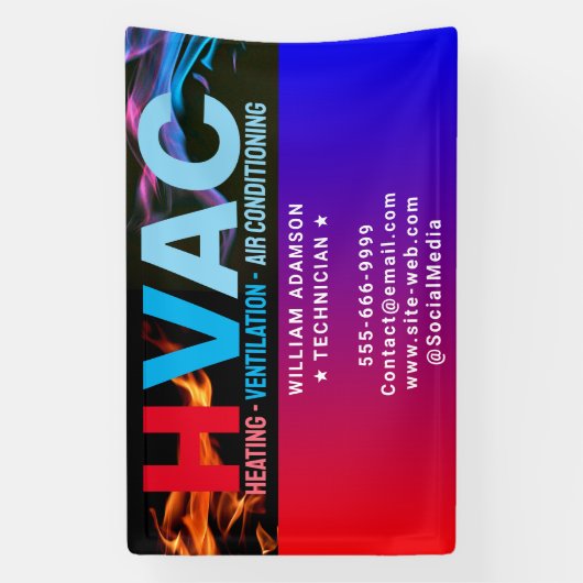 Verwarming & Koeling & Airconditioning | Moderne H Spandoek (Verticaal)