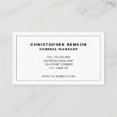 Verwarming Koeling Professioneel HVAC-Visitekaartj Visitekaartje (Achterkant)