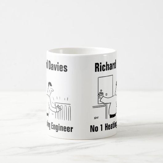 Verwarming & sanitair gepersonaliseerde mok (Center)