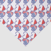 VERWARMINGEN VAN DE VLAGGENSCHAPPEN VS-POLISH TISSUEPAPIER (Detail)