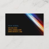 Verwarmings- en airconditioningkoeling AC Visitekaartje (Achterkant)