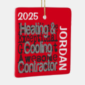 Verwarmings- en koelingscontracten keramisch ornament (Rechts)