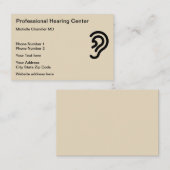 Verwarmingscentrum voor oar Doctor Visitekaartje (Voorkant / Achterkant)