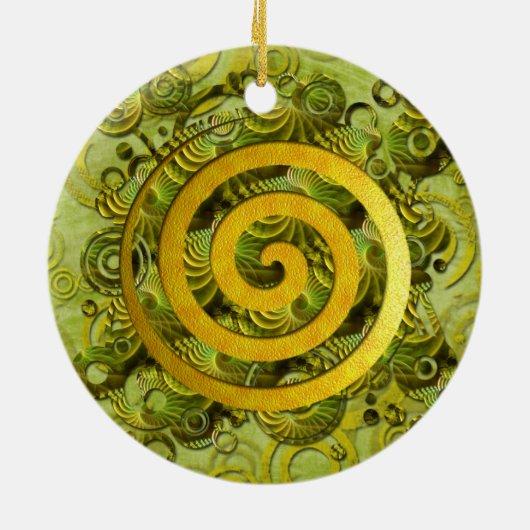 Verwarmingskracht Keramisch Ornament (Achterkant)