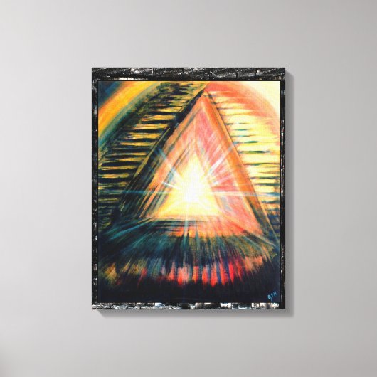 Verwarmingslicht Canvas Afdruk (Voorkant)