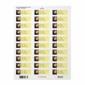 Verwarmingslicht Etiket (Full Sheet)