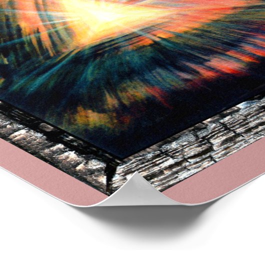 Verwarmingslicht Poster (Hoek)