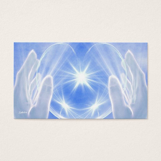 Verwarmingslicht Visitekaartjes (Voorkant)