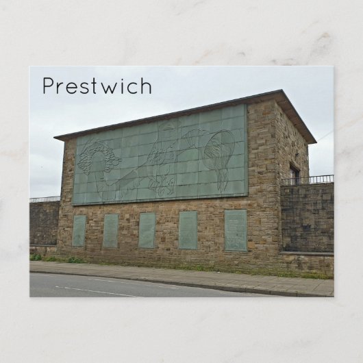 Verwarmingspark Reservoir Pumping Station Briefkaart (Voorkant)