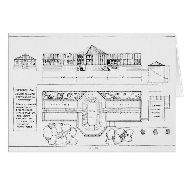 Verwarmingssysteem voor een hotel, conservatorium  (Voorkant Horizontaal)