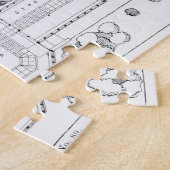 Verwarmingssysteem voor een hotel, conservatorium  legpuzzel (Zijkant)