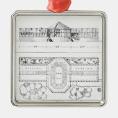 Verwarmingssysteem voor een hotel, conservatorium  metalen ornament (Voorkant)