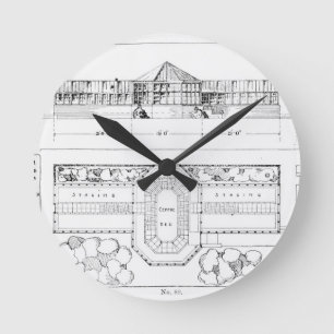 Verwarmingssysteem voor een hotel, conservatorium  ronde klok