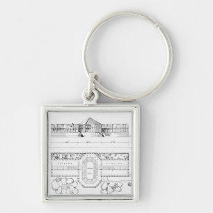 Verwarmingssysteem voor een hotel, conservatorium  sleutelhanger