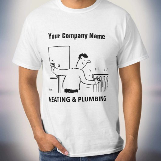 Verwarmingstechnicus & Loodgietersdiensten T-shirt
