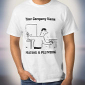 Verwarmingstool- en leidingdiensten t-shirt