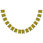 Verwarmingsvermogen spiraal goud vlaggetjes (Alle)