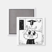 Verwarringsmagneet van Alistair Bossen Magneet (Voorkant / Achterkant)