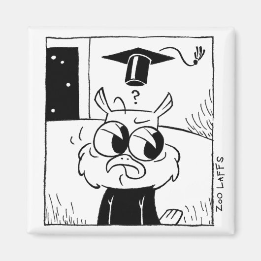 Verwarringsmagneet van Alistair Bossen Magneet (Voorkant)