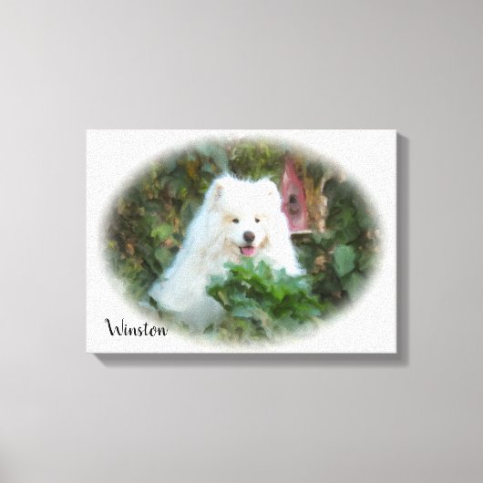 Verwaterd omhuld canvas (18,00 x 12,00 inch), 1,5  (Voorkant)